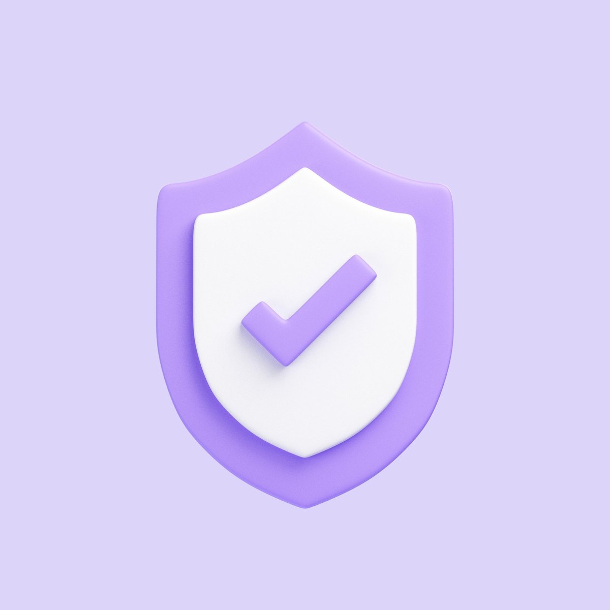 Security shield representing military clearance